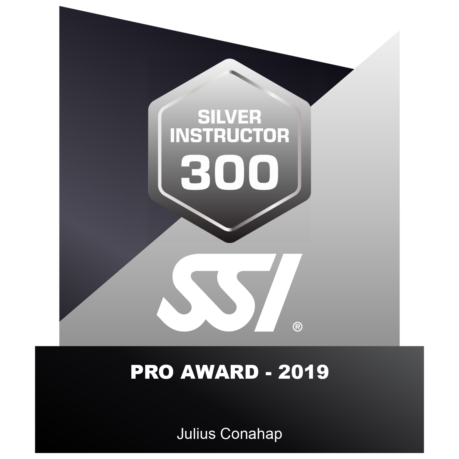 Julius Conahap - SSI Pro Award 2019 Silver Instructor