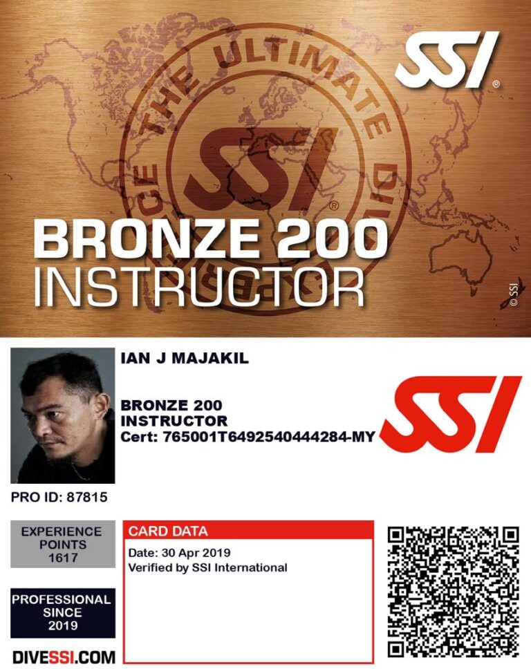 Bronze Instructor_Ian